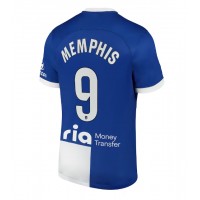 Atletico Madrid Memphis Depay #9 Replica Away Shirt 2023-24 Short Sleeve